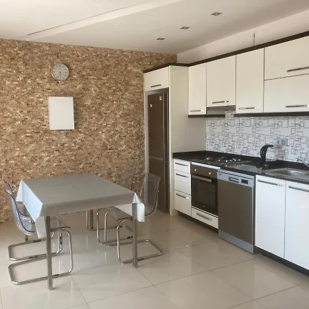 Northstar Luxury Duplex View 100m 2 Bedrooms, 2 Bathrooms, Living Sofa 2 Terraces, 1 Balcony High Floor Kestel * אלאניה