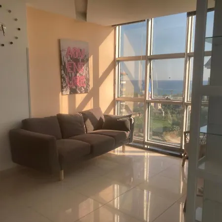Northstar Luxury Duplex View 100m 2 Bedrooms, 2 Bathrooms, Living Sofa 2 Terraces, 1 Balcony High Floor Kestel דירה אלאניה